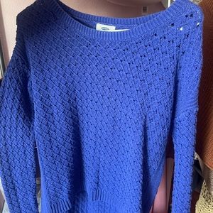 Old Navy Blue Sweather, Size S